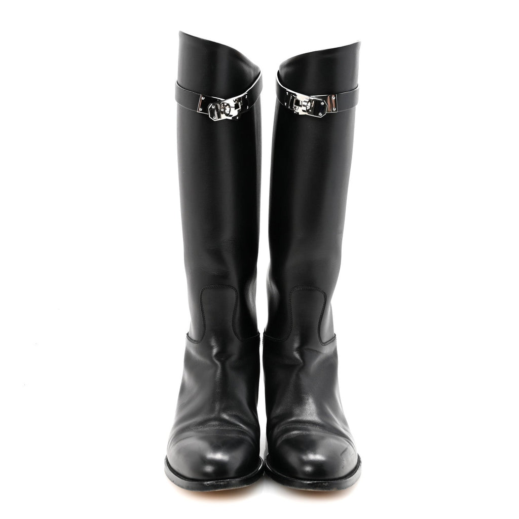 Box Kelly Jumping Boots 37.5 Black wholesalehk.shop