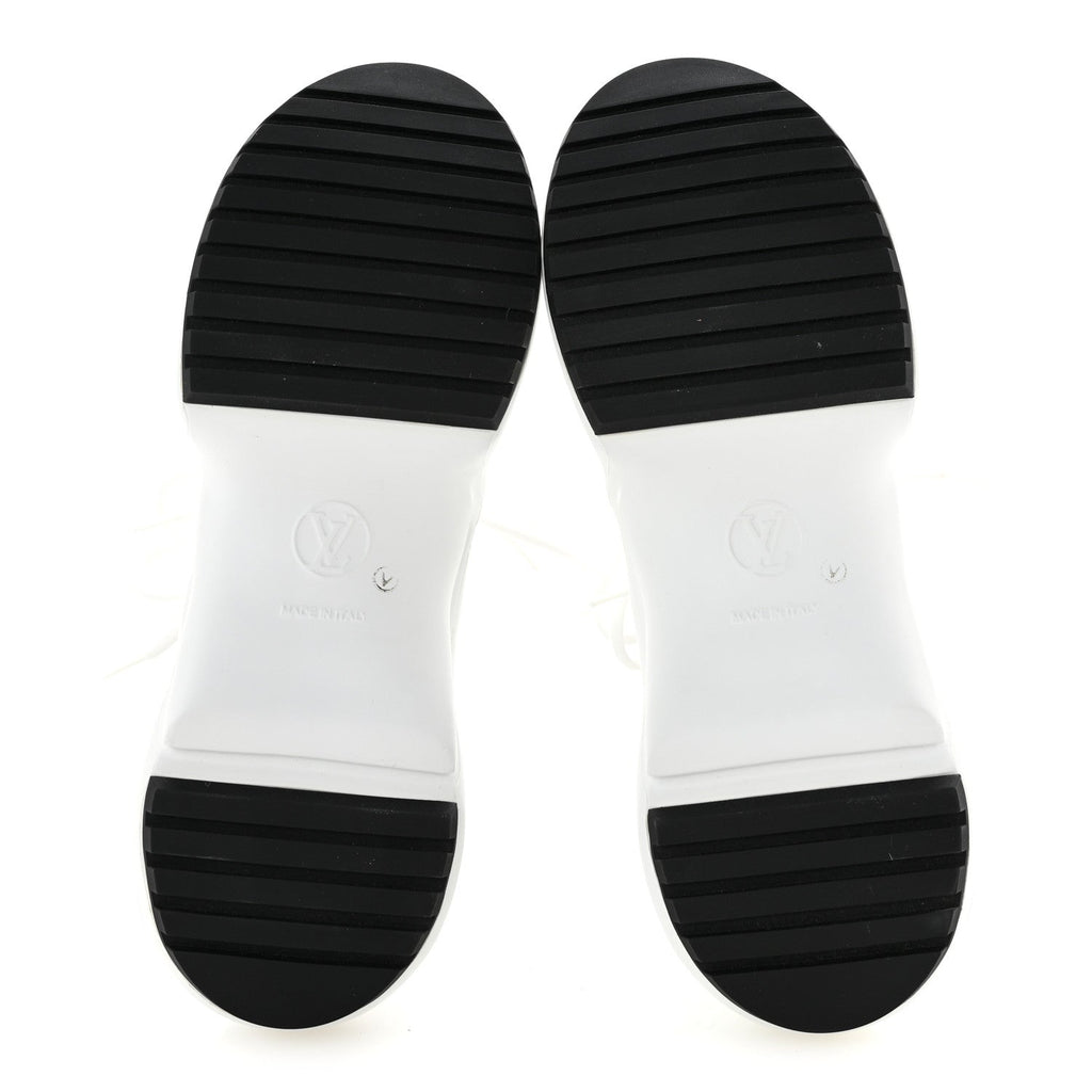 Calfskin Satin Printed Polka Dot Monogram LV Archlight Sneakers 39.5 White £¨ Direct shipment via from wholesalehk.shop