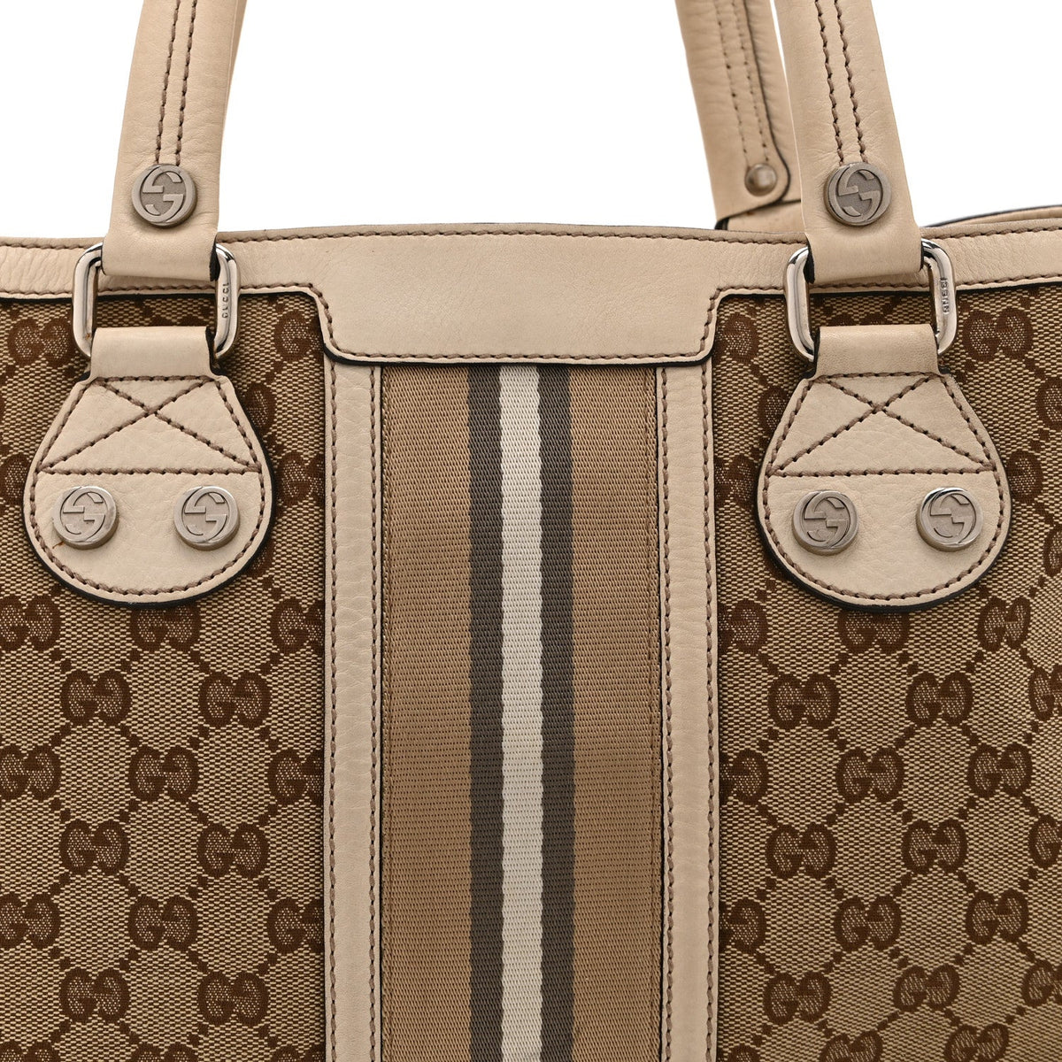 Monogram Web Sunset Tote Off White wholesalehk.shop