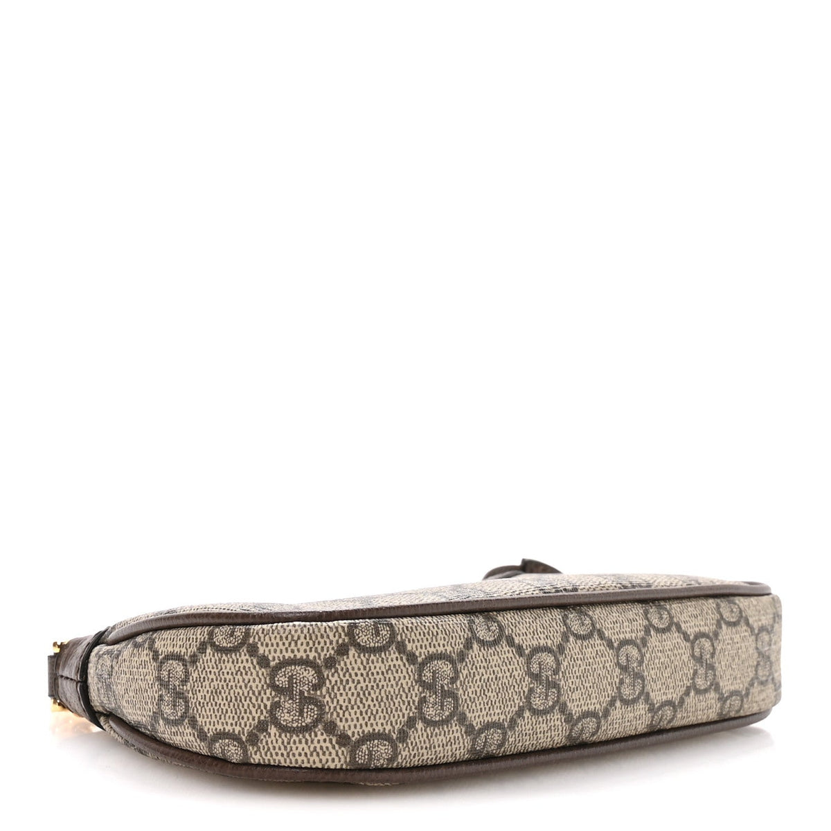 GG Supreme Monogram Textured Dollar Calfskin Mini Ophidia Chain Bag Beige Ebony wholesalehk.shop