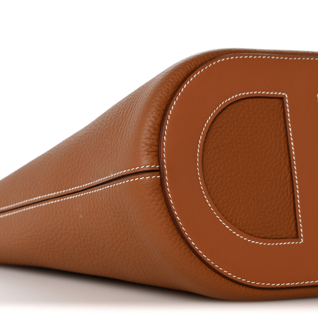 Taurillon Clemence Swift In-The-Loop 23 Bag Gold £¨ Direct shipment via from wholesalehk.shop