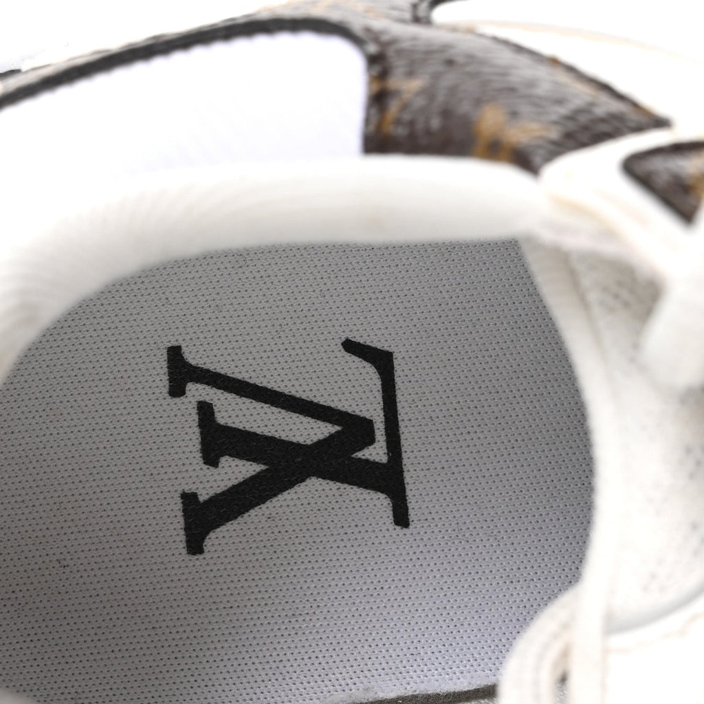 Mesh Monogram LV Olympia Sneakers 35.5 White £¨ Direct shipment via from wholesalehk.shop