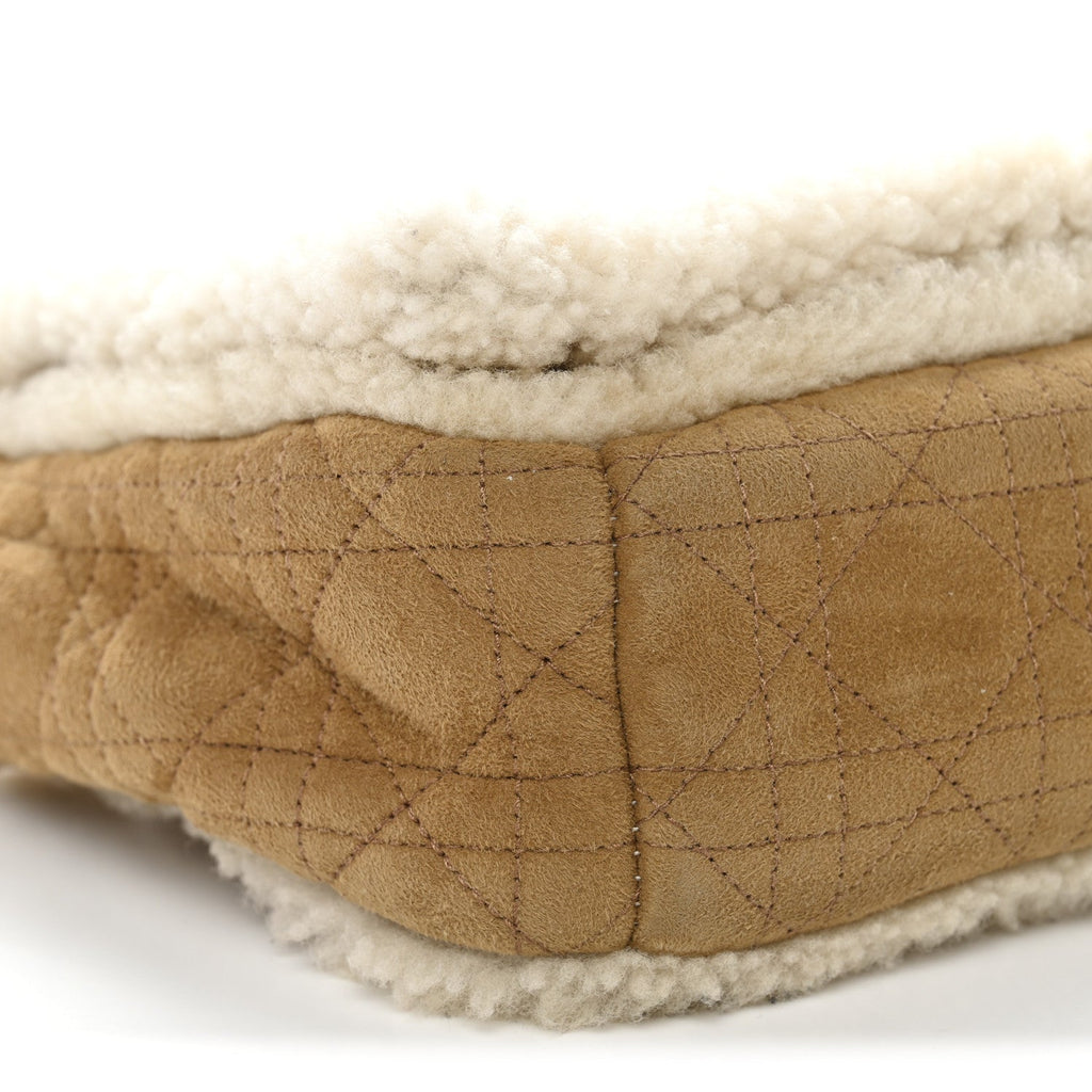 Shearling Cannage Large Caro Bag Camel wholesalehk.shop