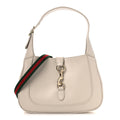 Ancora Calfskin Web Small Jackie Shoulder Bag Light Grey £¨ Direct shipment via from wholesalehk.shop