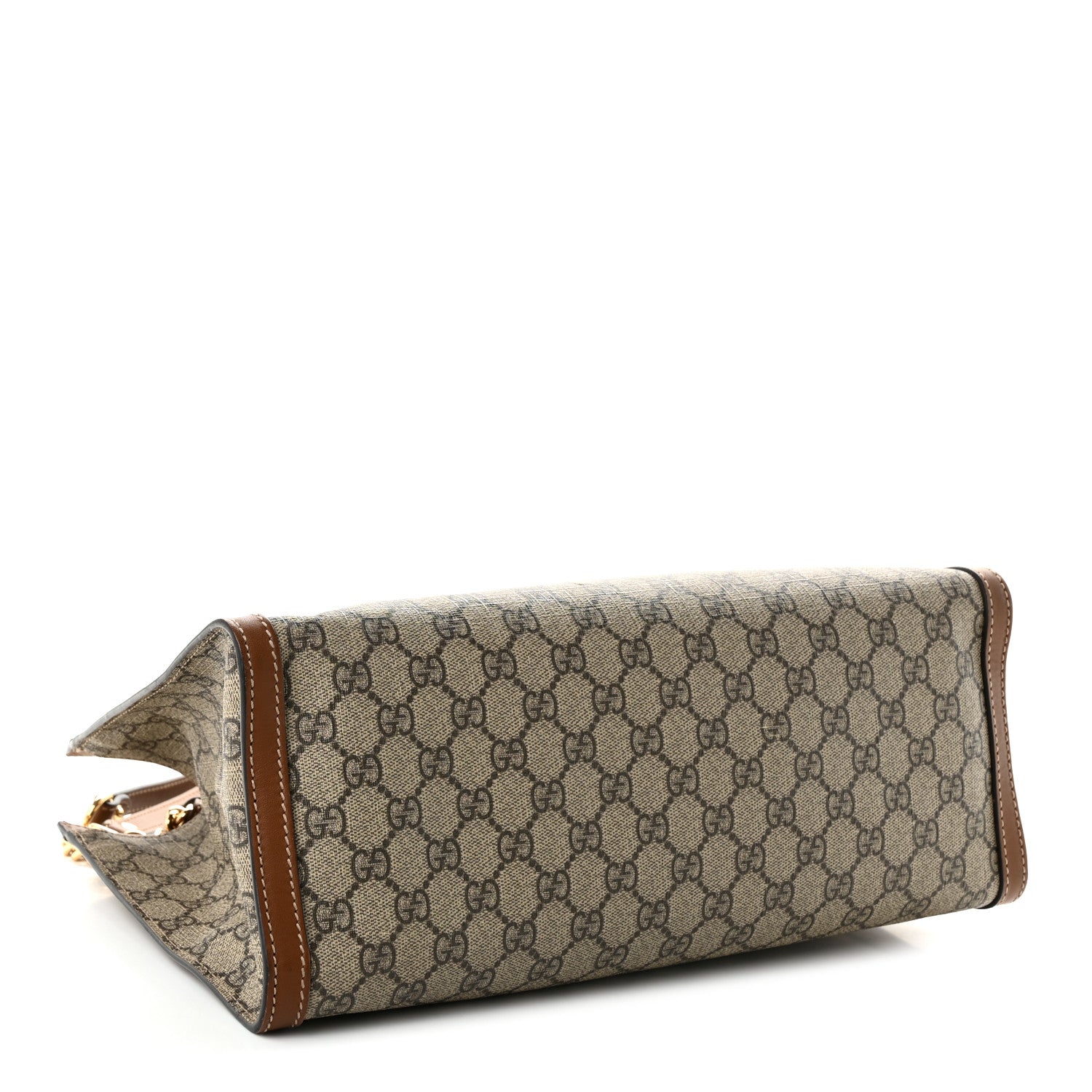 GG Supreme Monogram Medium Padlock Tote Beige Cuir £¨ Direct shipment via from wholesalehk.shop