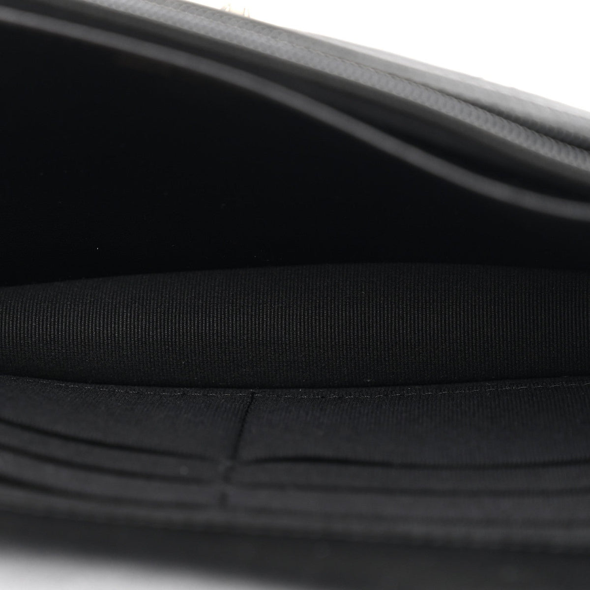 Lambskin Quilted Trendy CC Wallet On Chain WOC Black wholesalehk.shop