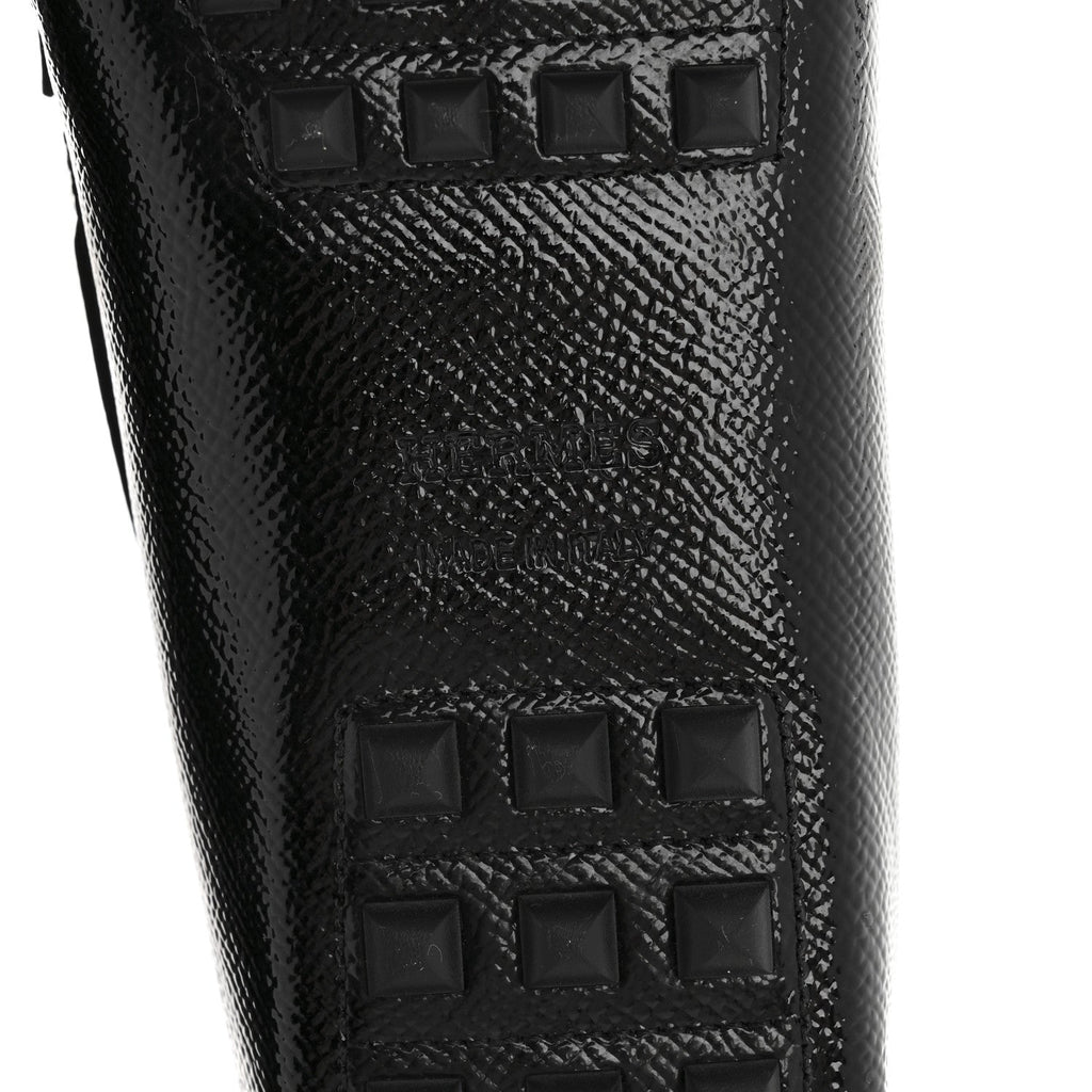 Patent Epsom Womens Irving Driving Moccasin Loafers 37 Black wholesalehk.shop
