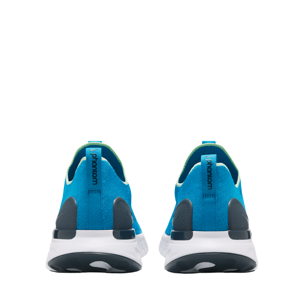 2026 New Arrival React Phantom Run Flyknit 2 Men's :Blue Orbit | Vapor Green wholesalehk.shop