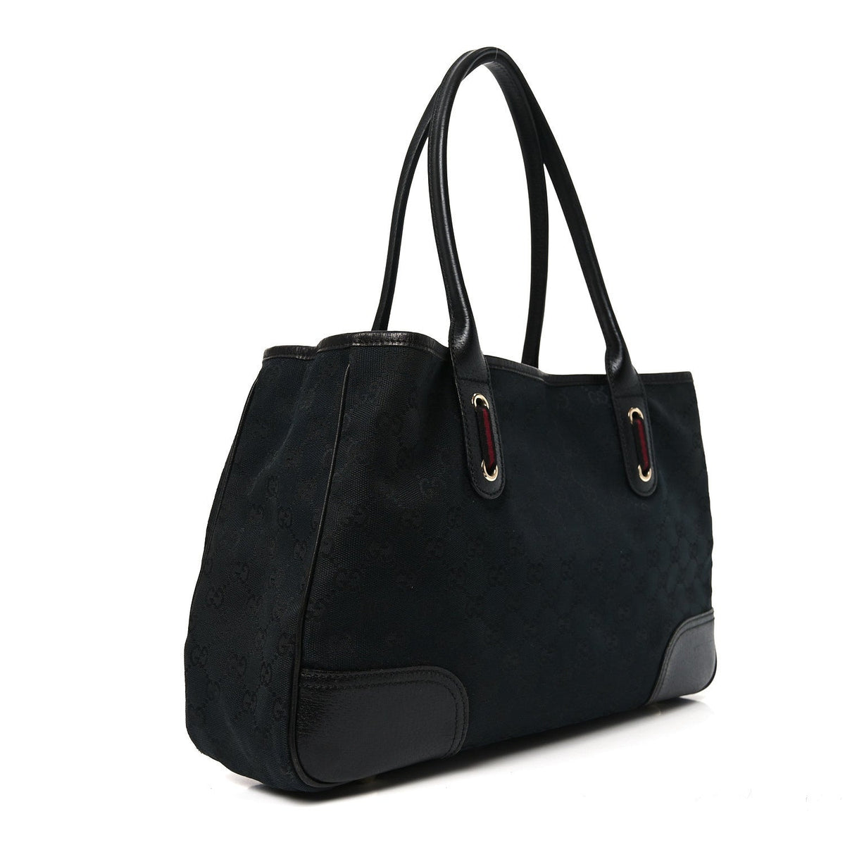 Monogram Medium Princy Tote Black wholesalehk.shop