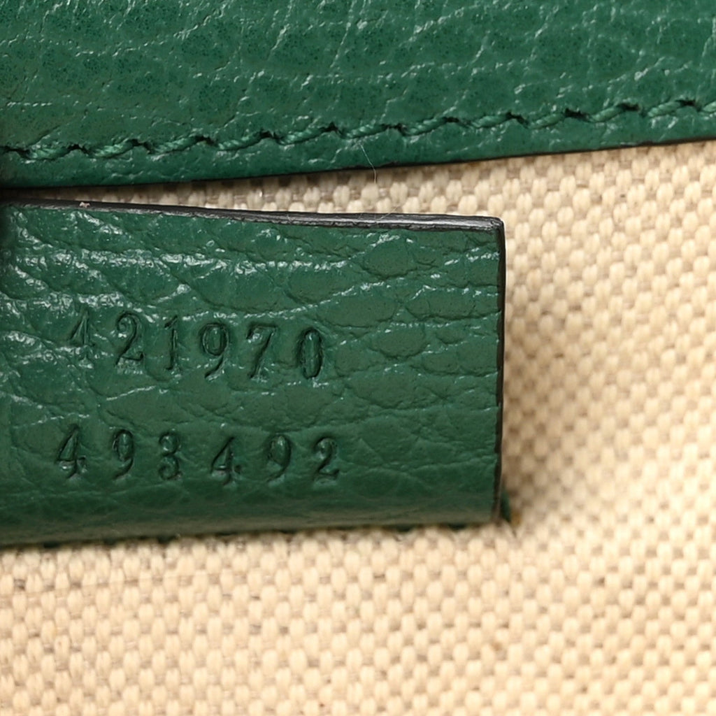 Calfskin Mini Dionysus Shoulder Bag Emerald wholesalehk.shop