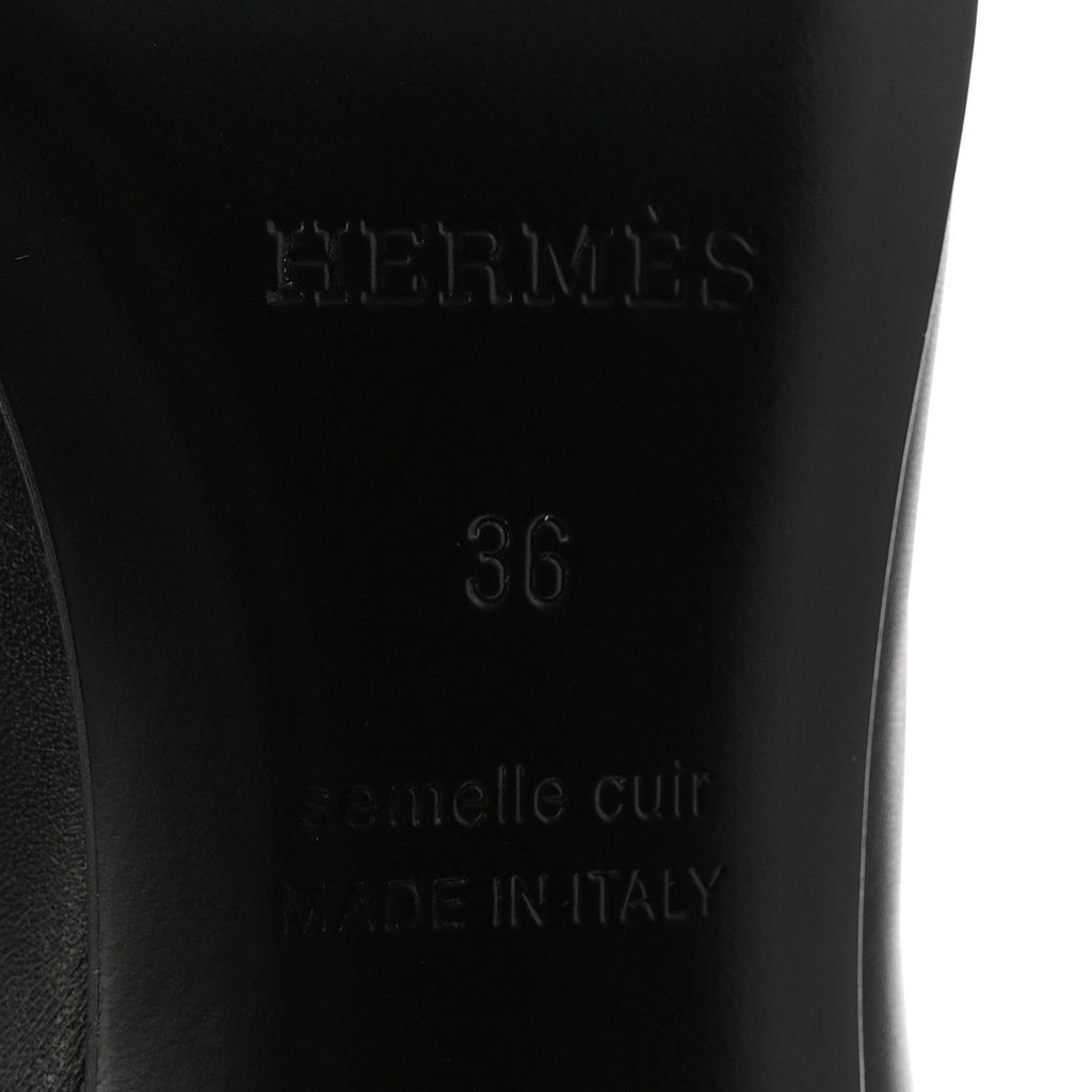 Calfskin Kiara 40 Pumps 36 Black wholesalehk.shop