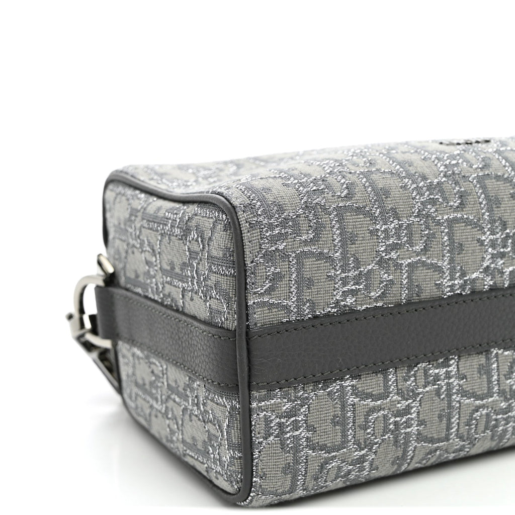 Oblique Jacquard Lingot 22 Bag Silver wholesalehk.shop