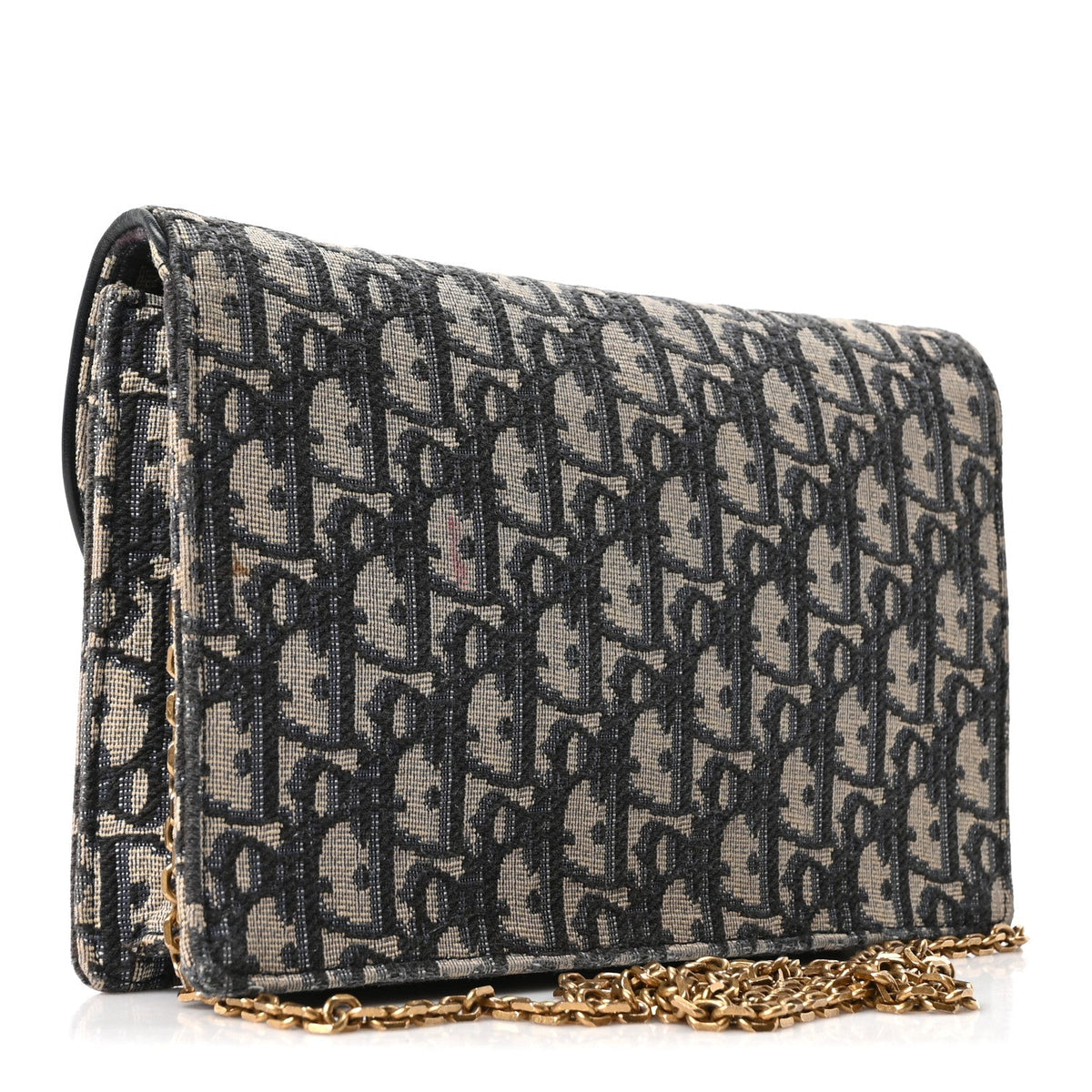 Oblique Saddle Chain Pouch Blue wholesalehk.shop