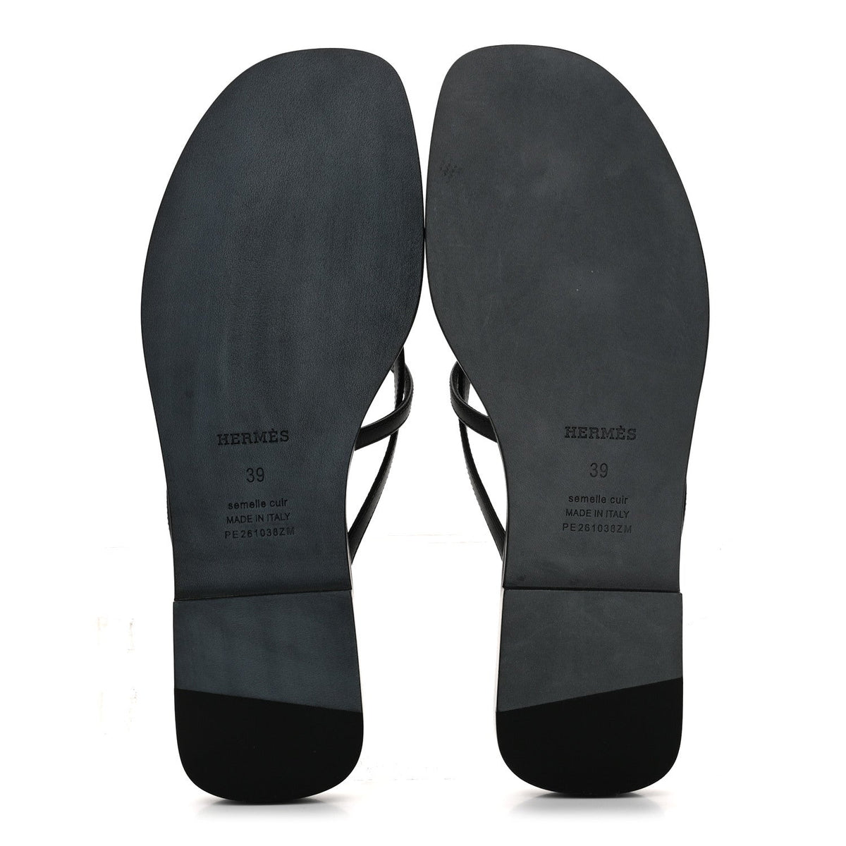 Calfskin Miss Sandals 39 Black wholesalehk.shop