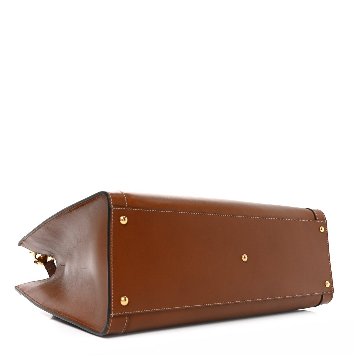 Charisma Calfskin Gucci Embossed Medium Diana Tote Bag Peanut Brown wholesalehk.shop
