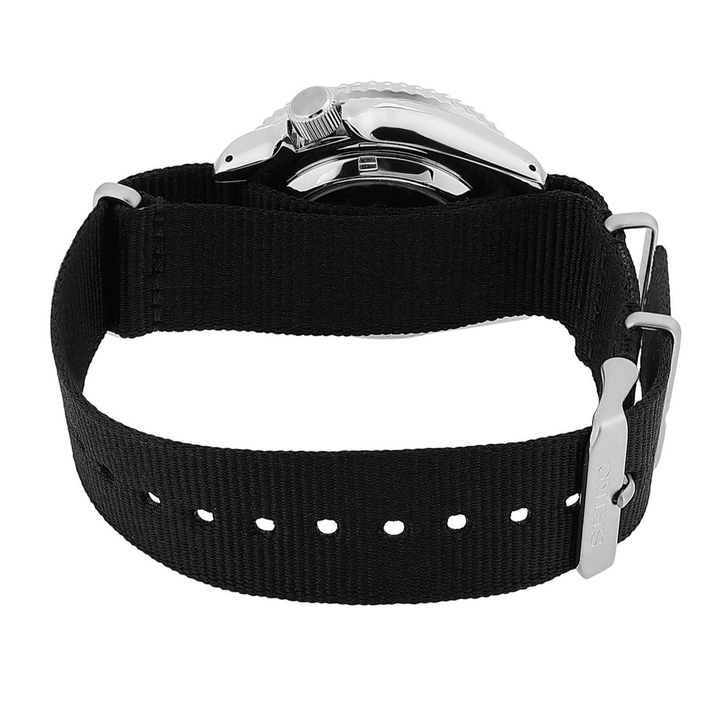 Seiko 5 Sports SKX Automatic Black Dial Black NATO Strap Watch For Men - SRPD55K3 wholesalehk.shop