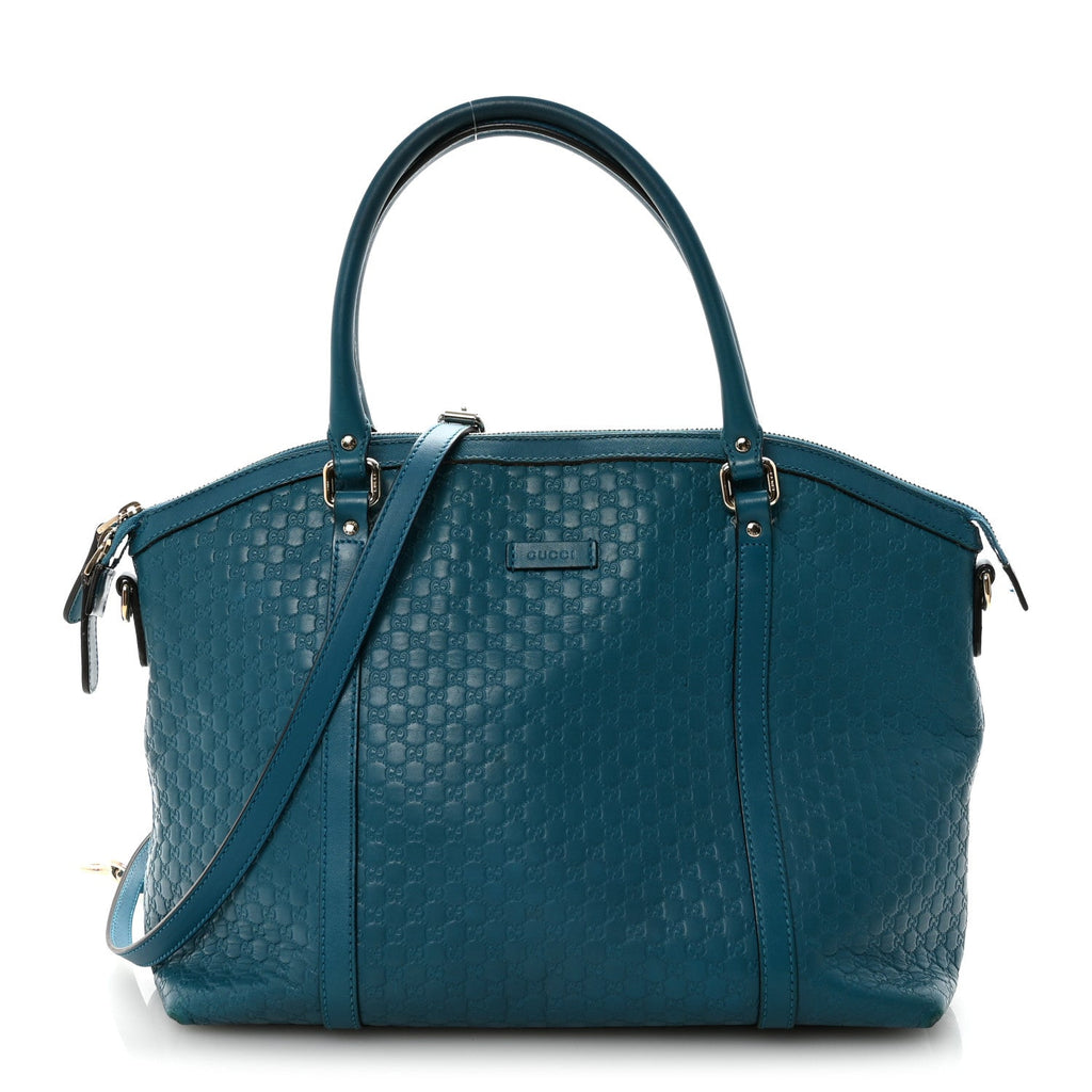 Soft Microguccissima Dome Satchel Deep Cobalt £¨ Direct shipment via from wholesalehk.shop