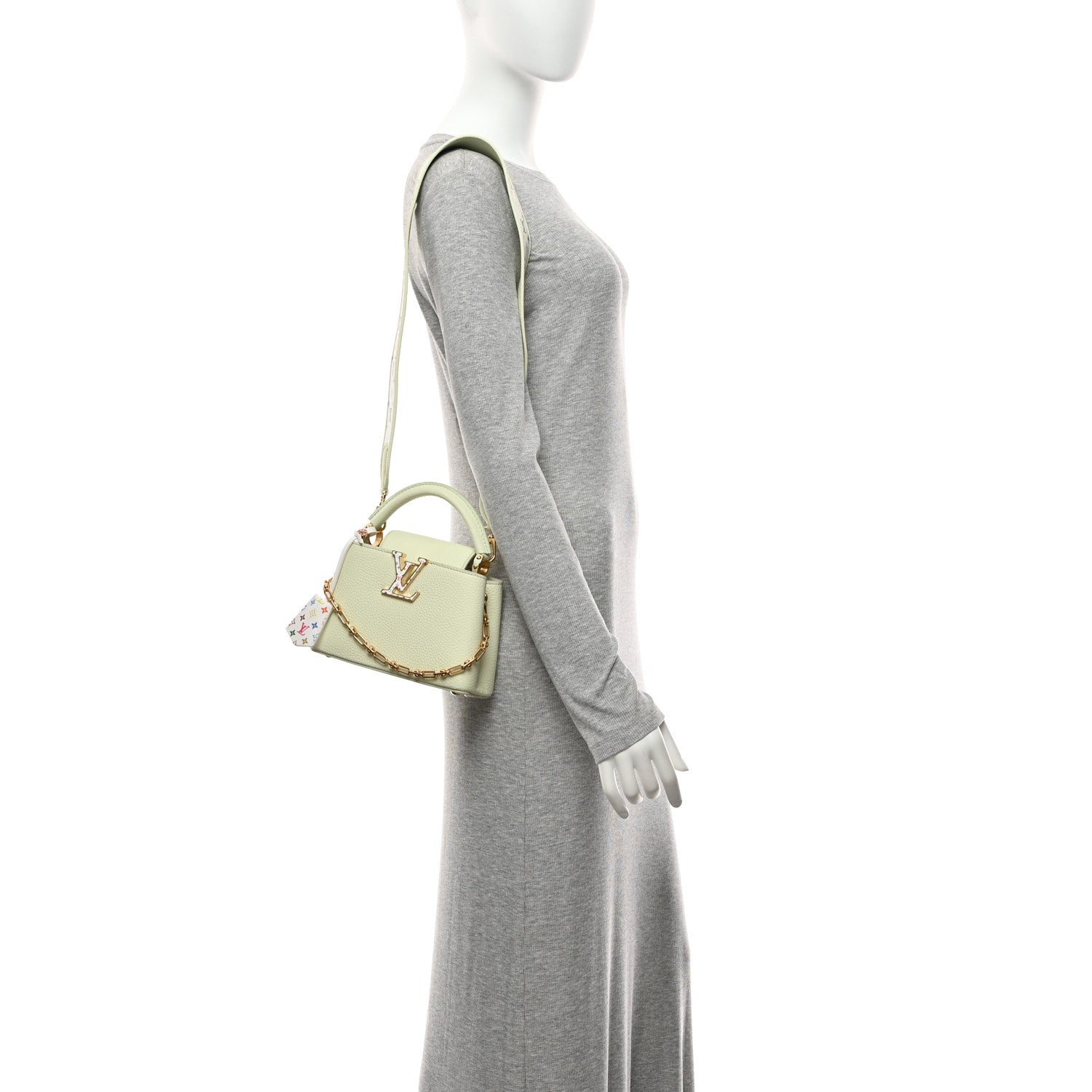 LV X TM Taurillon Mini Capucines Green £¨ Direct shipment via from wholesalehk.shop