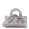 Metallic Lambskin Cannage Small Lady D-Joy wholesalehk.shop
