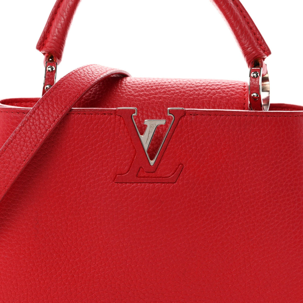 Taurillon Capucines BB Scarlet Red £¨ Direct shipment via from wholesalehk.shop