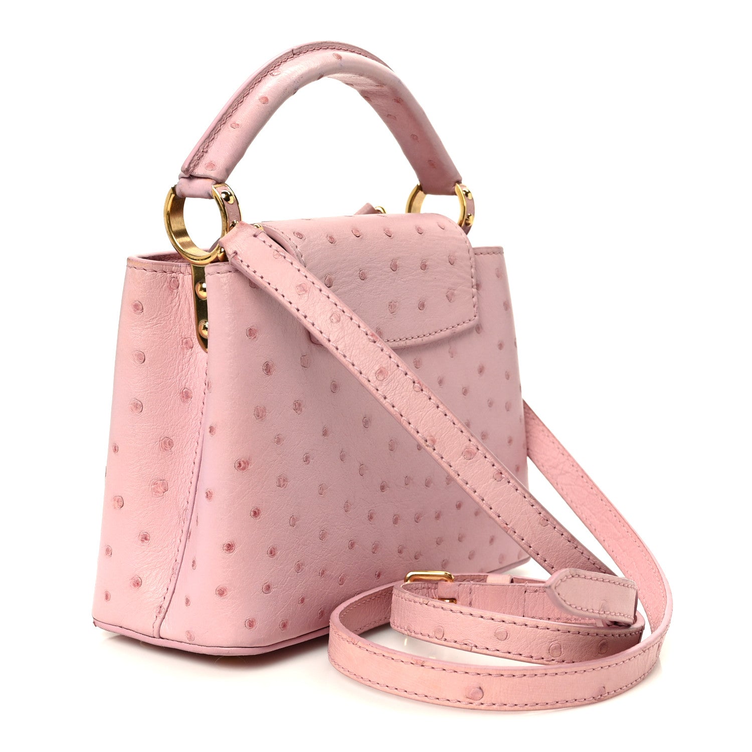 Ostrich Capucines Mini Pink £¨ Direct shipment via from wholesalehk.shop