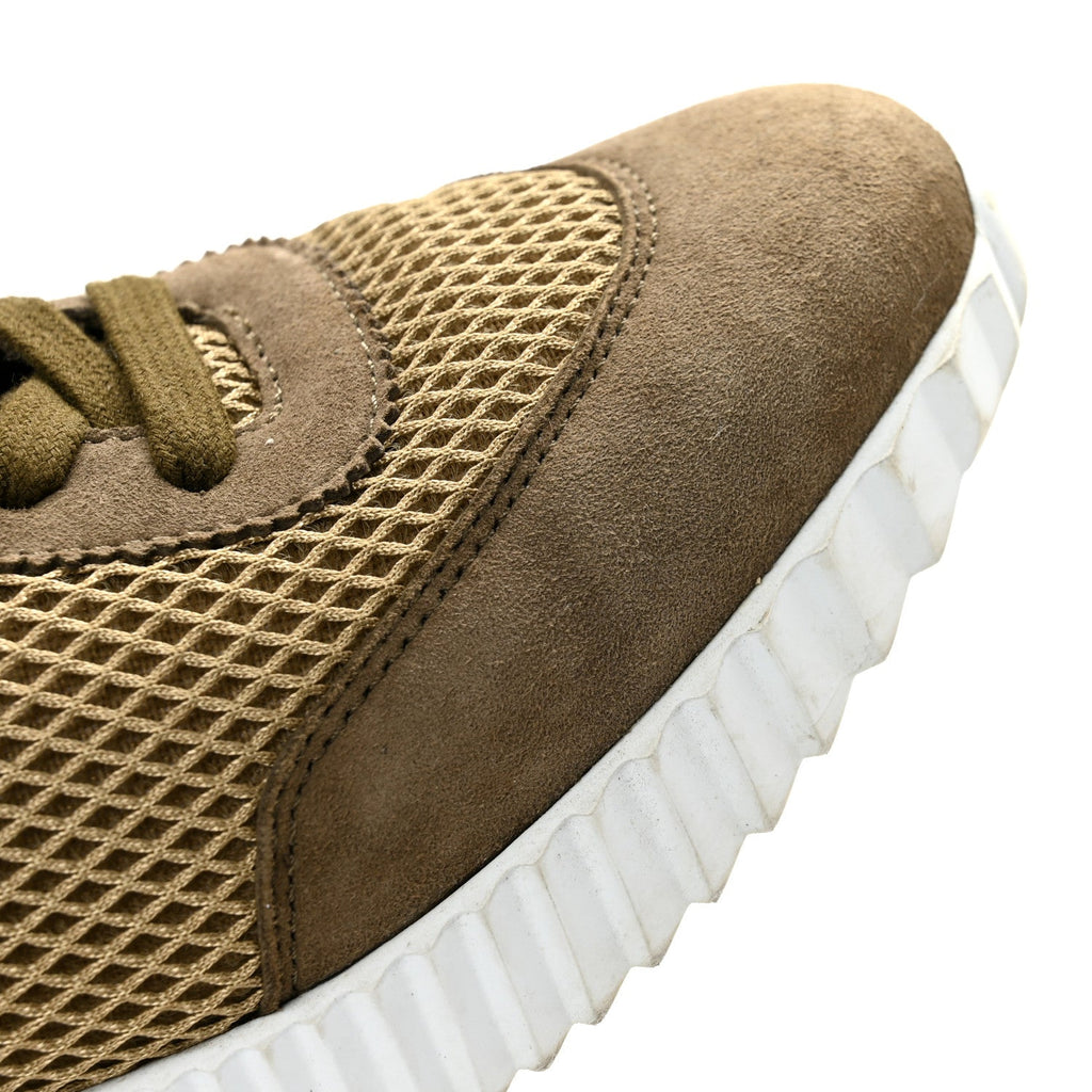 Air Mesh Suede Goatskin Bouncing Sneakers 37 Vert Toundra wholesalehk.shop