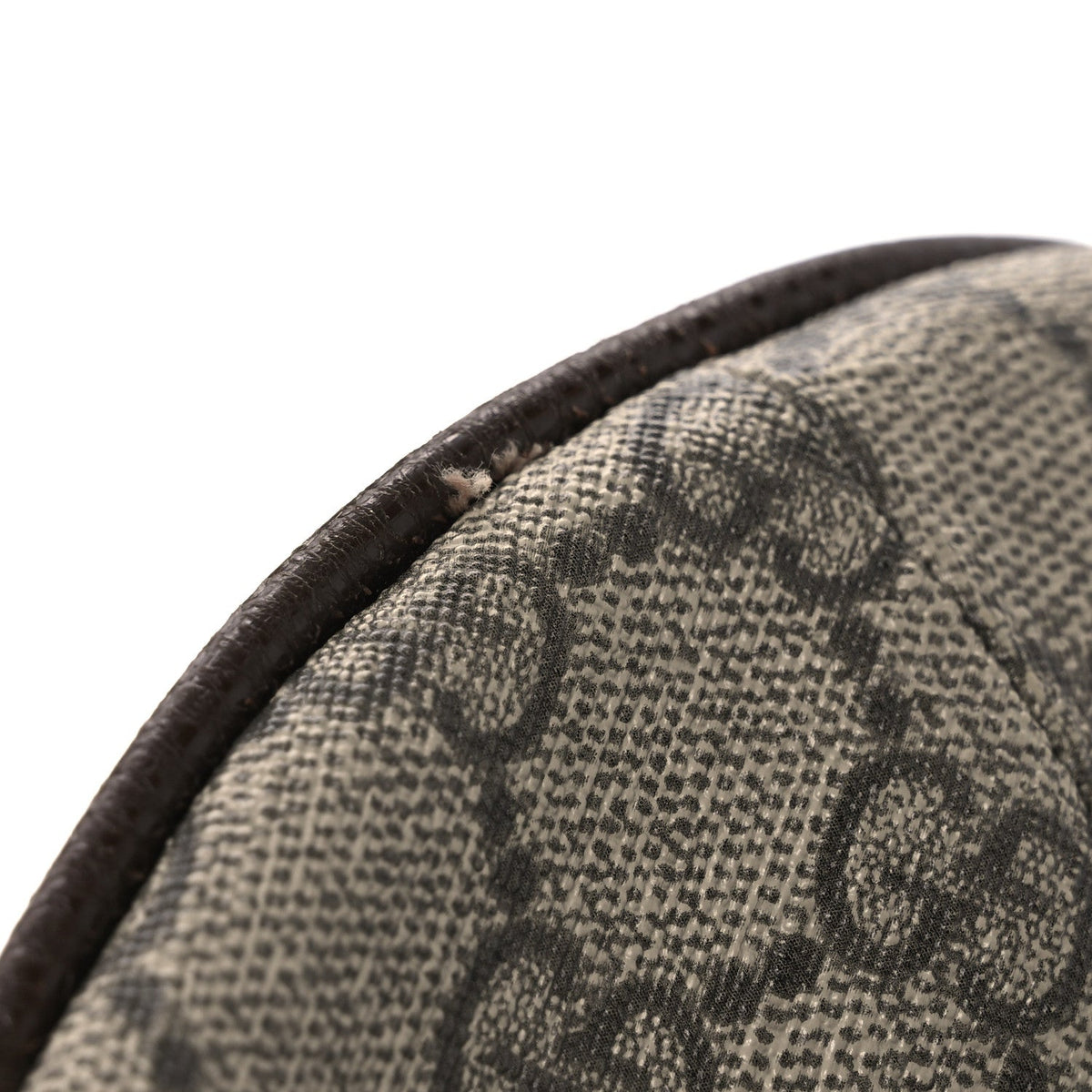 GG Supreme Monogram Web Small Ophidia Half Moon Hobo Brown wholesalehk.shop