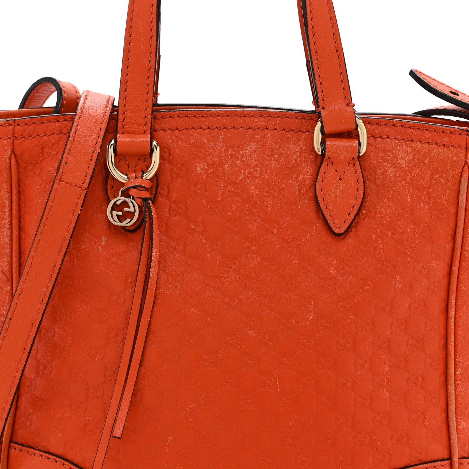 Microguccissima Small Bree Tote Sun Orange £¨ Direct shipment via from wholesalehk.shop