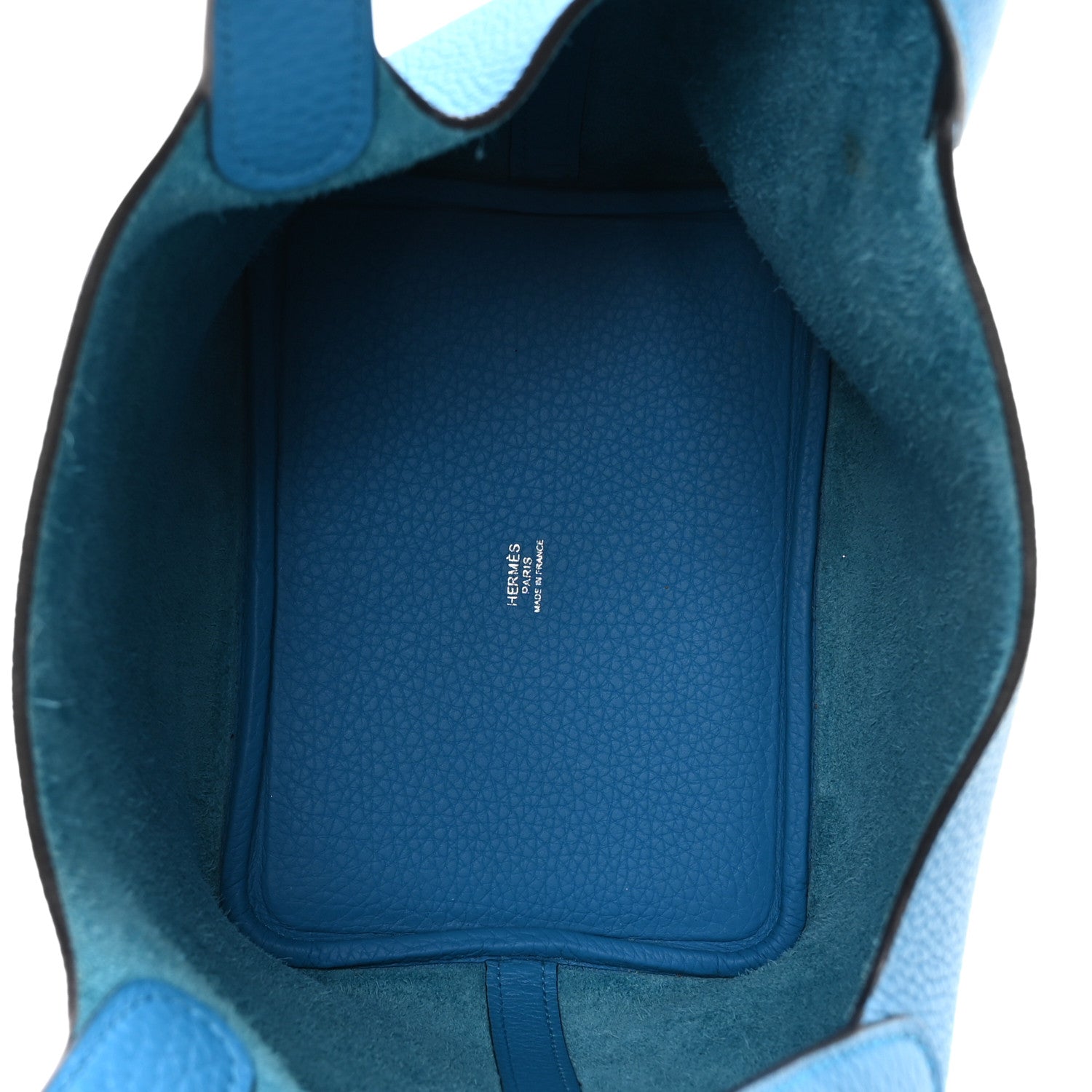 Taurillon Clemence Picotin Lock 18 PM Bleu Frida £¨ Direct shipment via from wholesalehk.shop