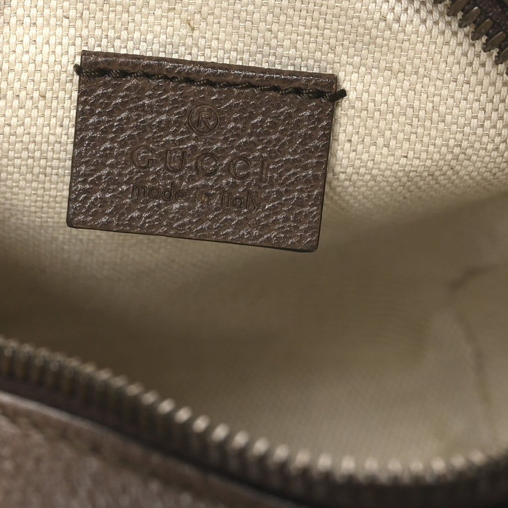 GG Supreme Monogram Web Mini Ophidia Messenger Brown wholesalehk.shop