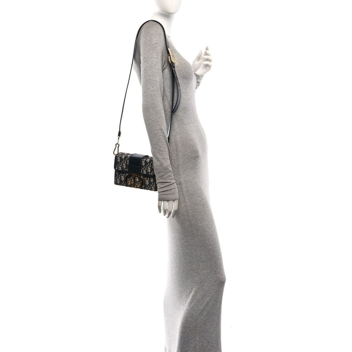Oblique 30 Montaigne Box Bag Blue wholesalehk.shop