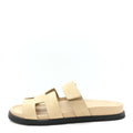 Suede Goatskin Womens Chypre Sandals 38 Beige Sable wholesalehk.shop