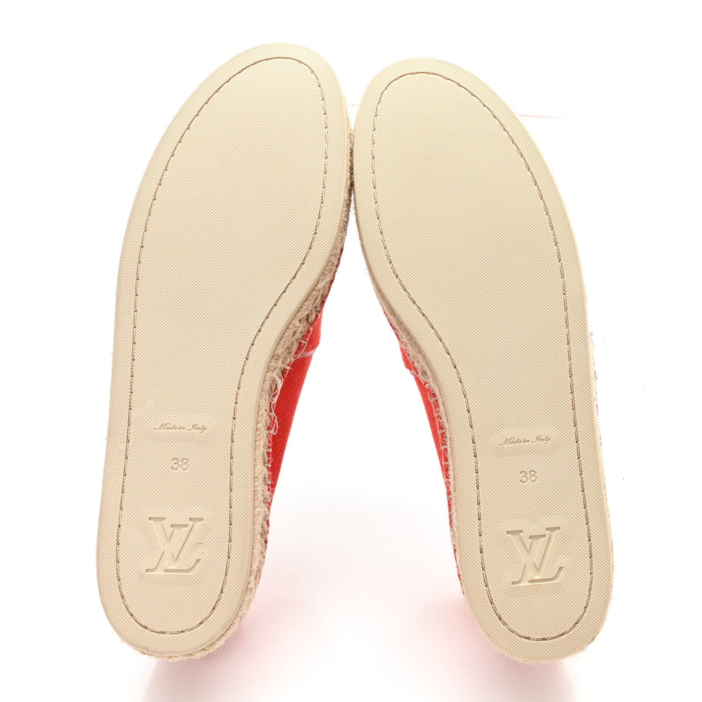Canvas Waterfall Espadrille 38 Rouge £¨ Direct shipment via from wholesalehk.shop