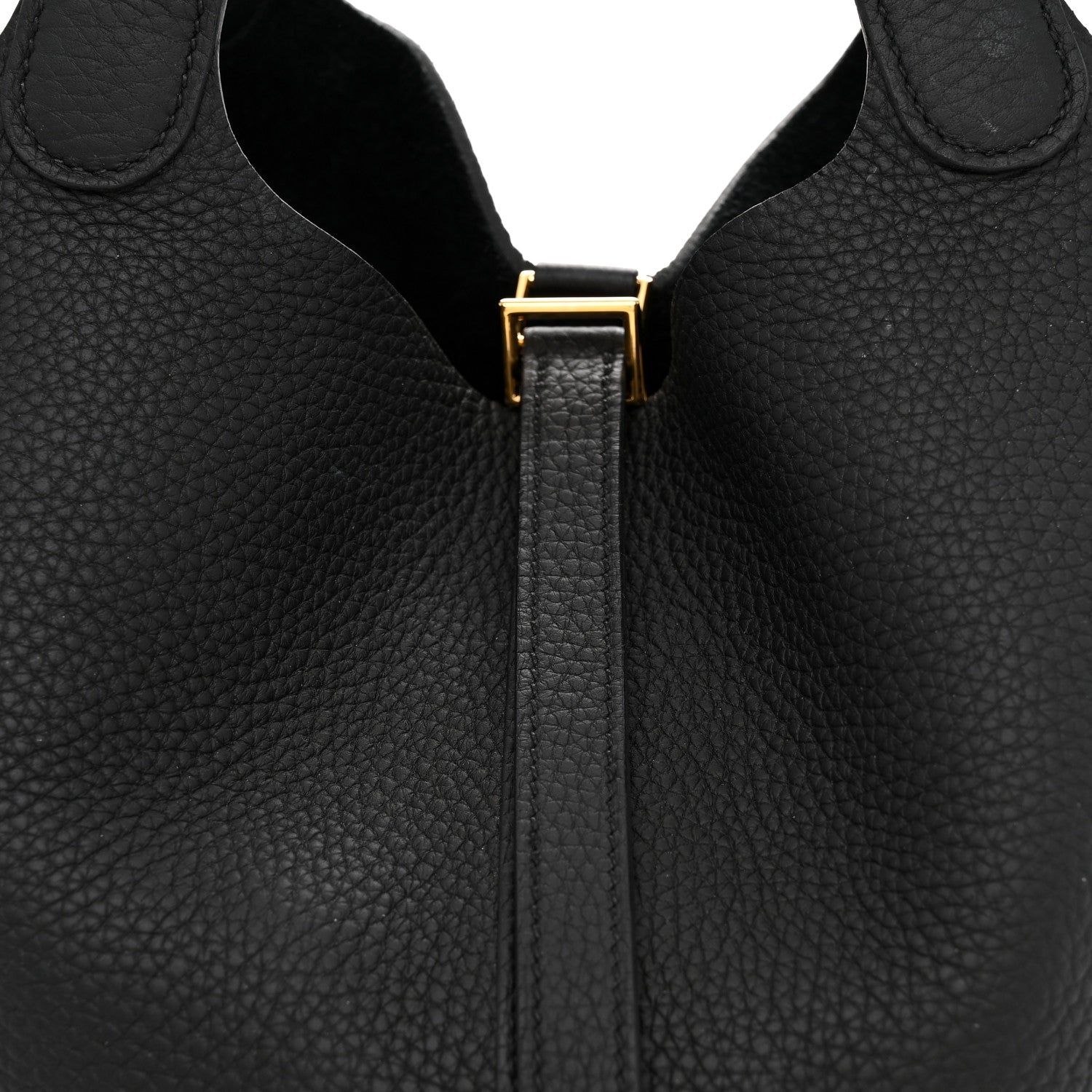 Taurillon Clemence Picotin Lock 22 MM Black £¨ Direct shipment via from wholesalehk.shop