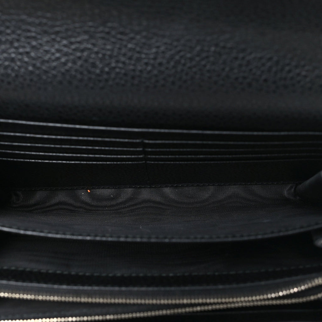 Calfskin Mini Dionysus Chain Wallet Black wholesalehk.shop