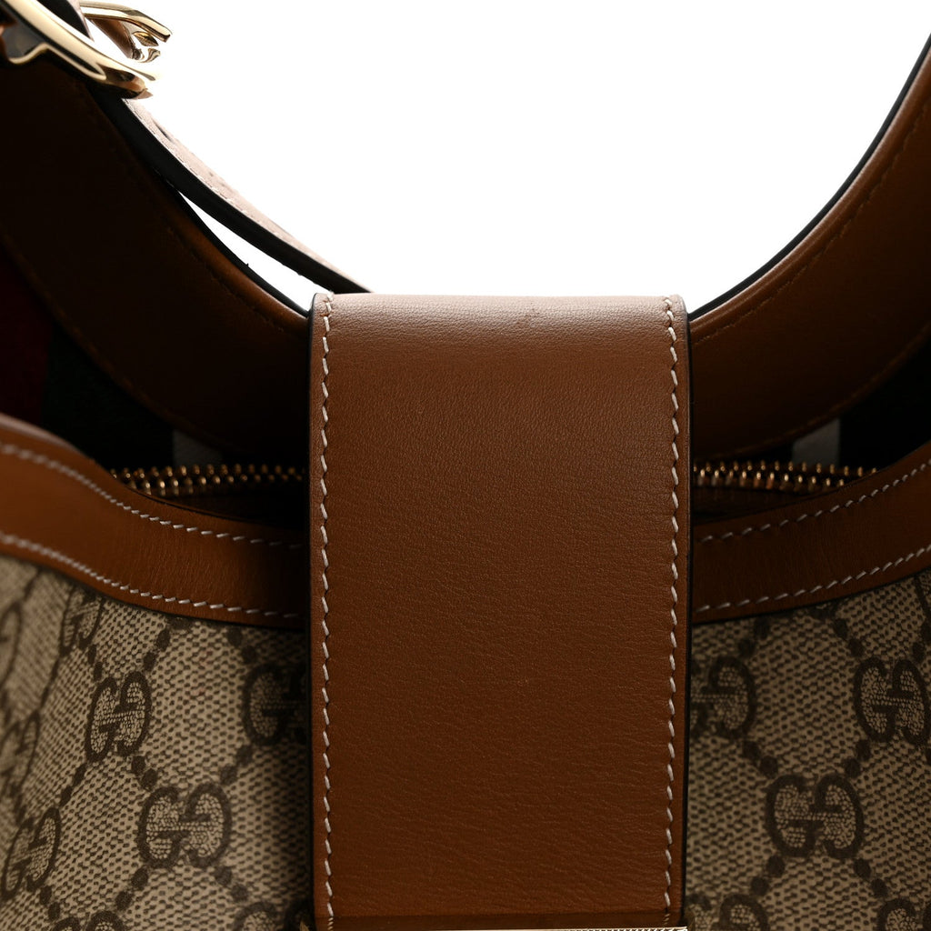 GG Icon Monogram Padlock Shoulder Bag Beige Dark Brown £¨ Direct shipment via from wholesalehk.shop