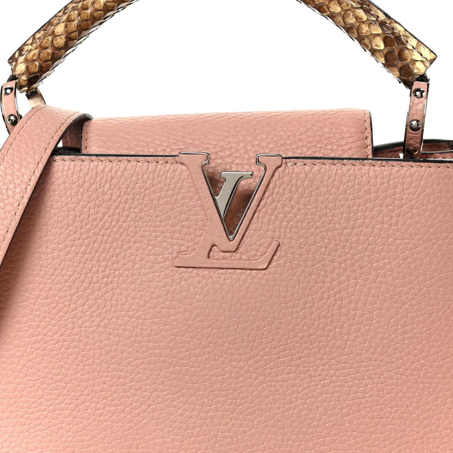 Taurillon Snakeskin Capucines BB £¨ Direct shipment via from wholesalehk.shop