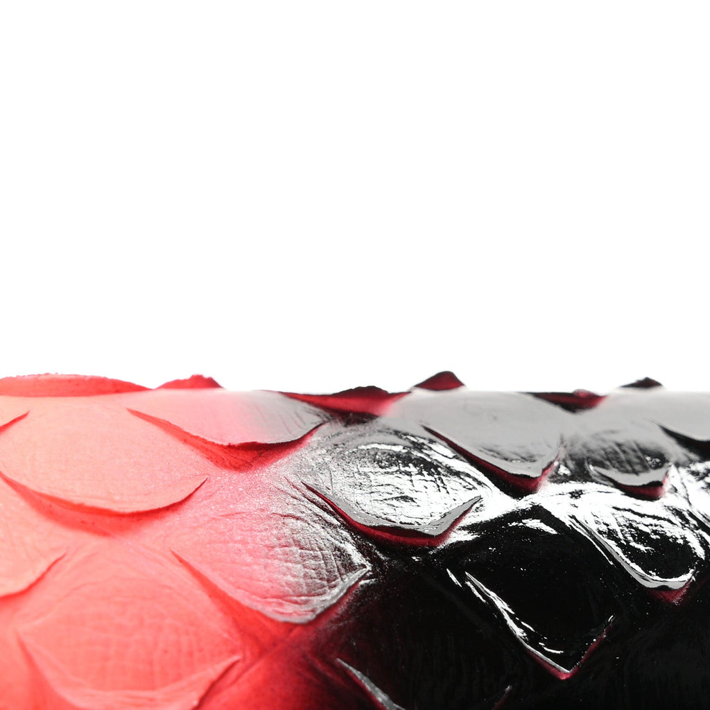 Snakeskin Wallet On Chain WOC Black Red wholesalehk.shop
