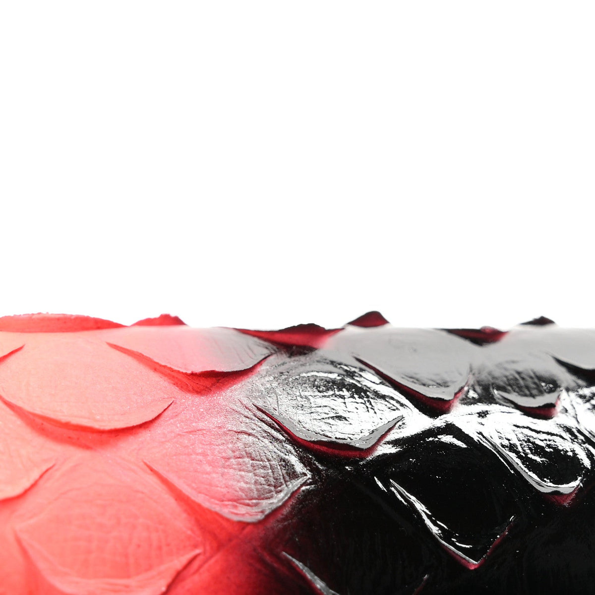 Snakeskin Wallet On Chain WOC Black Red wholesalehk.shop