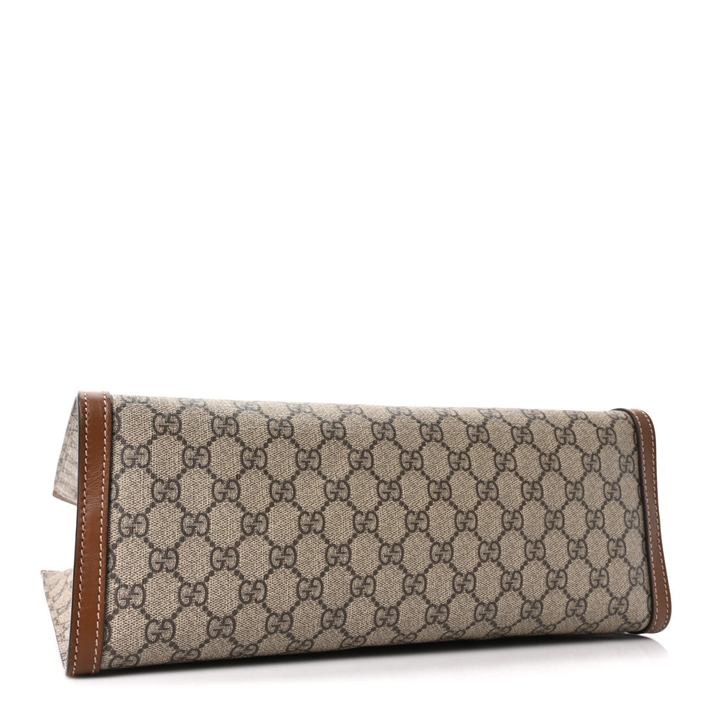 GG Supreme Monogram Medium Padlock Tote Beige Cuir £¨ Direct shipment via from wholesalehk.shop