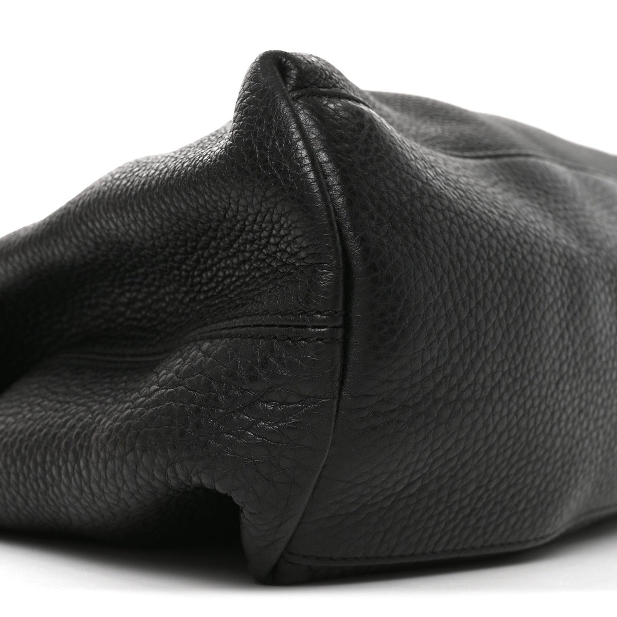 Pebbled Calfskin Medium Soho Chain Shoulder Bag Black wholesalehk.shop