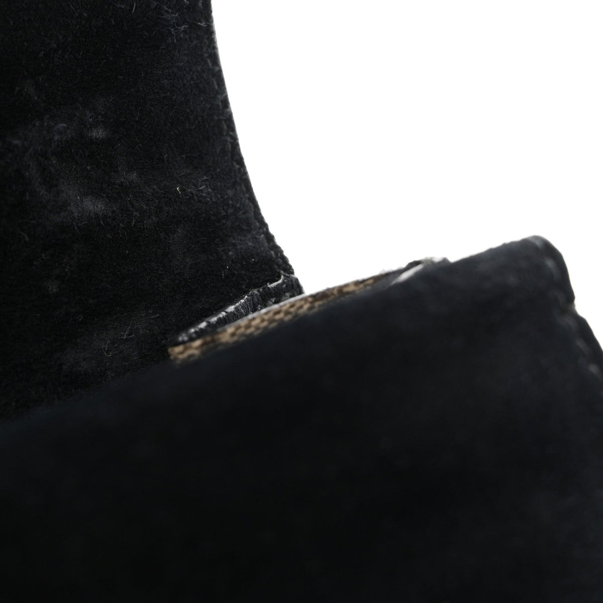 GG Supreme Monogram Small Dionysus Shoulder Bag Black wholesalehk.shop