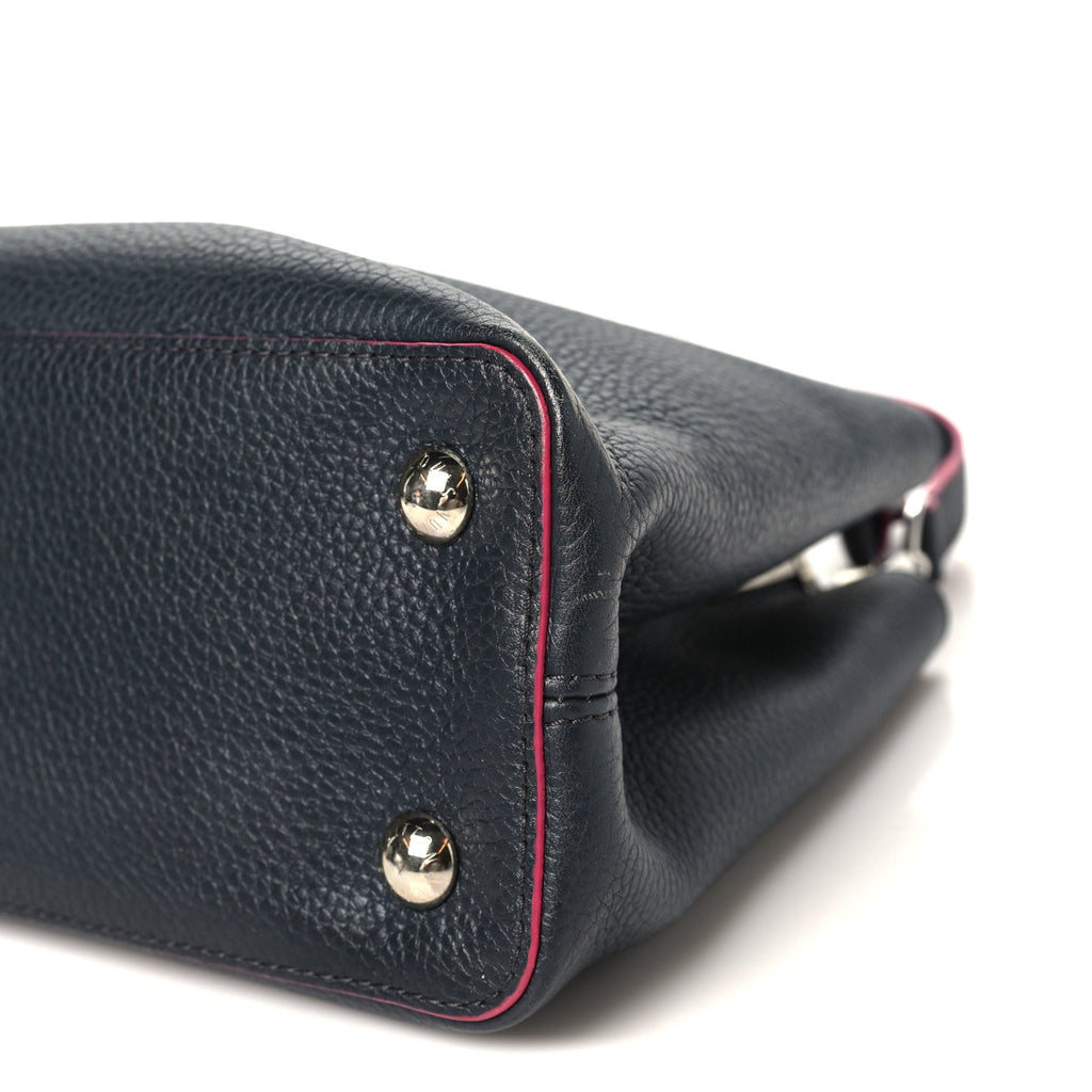 Taurillon Capucines PM Cobalt Fuchsia Cobalt Fuchsia £¨ Direct shipment via from wholesalehk.shop