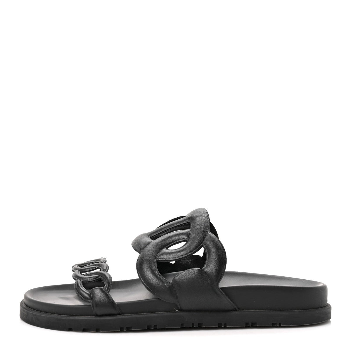 Nappa Extra Sandals 37 Black wholesalehk.shop