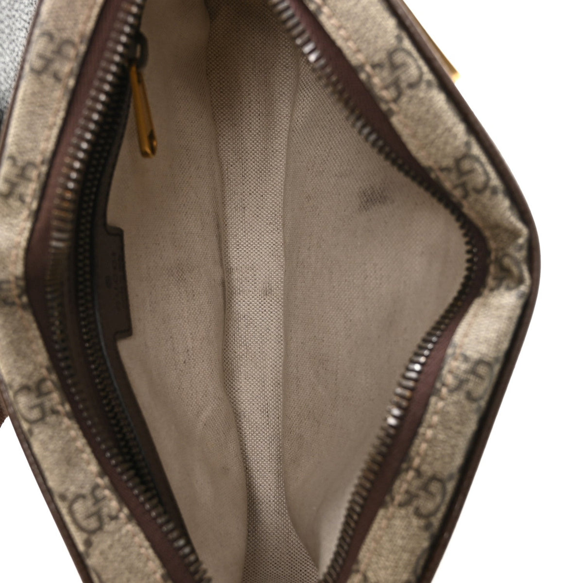Soft GG Supreme Monogram Medium Ophidia Belt Bag Dark Brown wholesalehk.shop