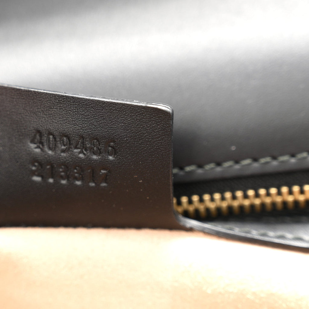 Guccissima Medium Padlock Shoulder Bag Black £¨ Direct shipment via from wholesalehk.shop
