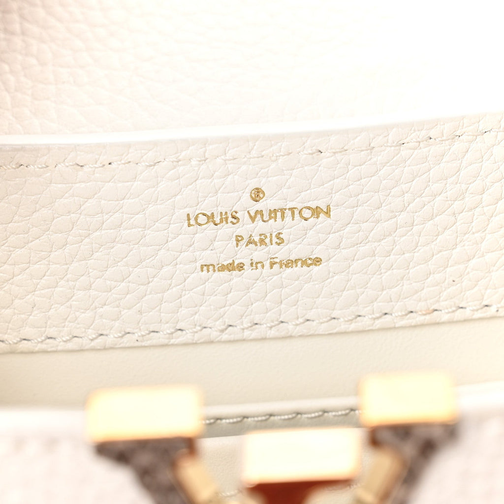 Taurillon Ayers Capucines Mini White Snow White £¨ Direct shipment via from wholesalehk.shop