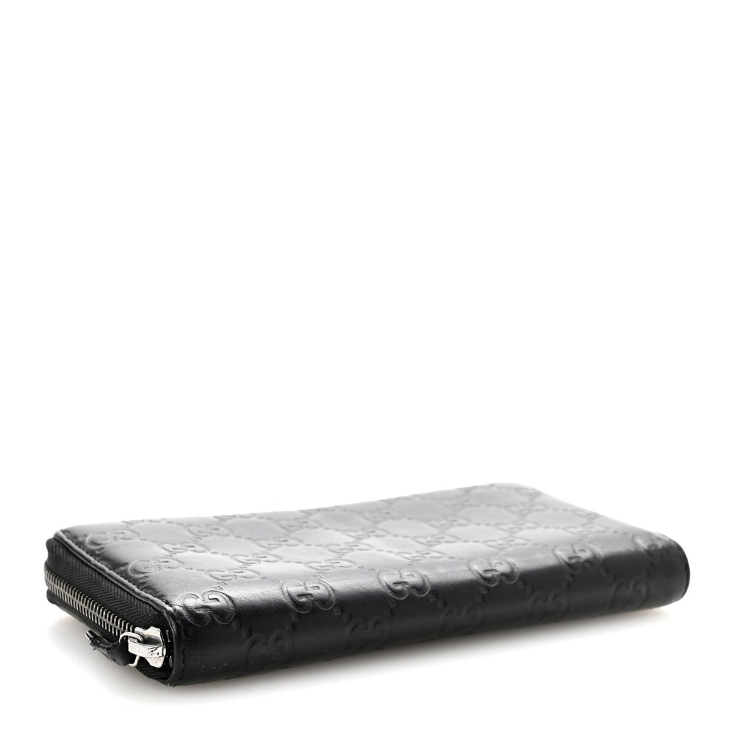 Guccissima Signature Microguccissima Bree Zip Around Wallet Black £¨ Direct shipment via from wholesalehk.shop