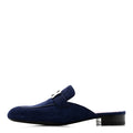 Suede Goatskin Trocadero Mule 38.5 Bleu Diplomatique wholesalehk.shop