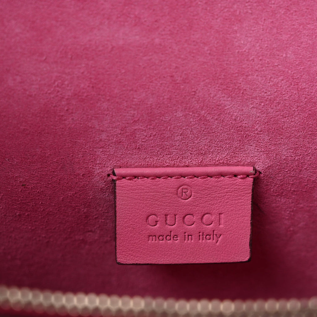 GG Supreme Monogram Small Dionysus Shoulder Bag Pink wholesalehk.shop